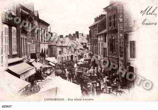 Ville de LANNEMEZAN, carte postale ancienne