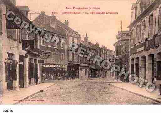 Ville de LANNEMEZAN, carte postale ancienne
