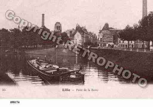 Ville de LILLE, carte postale ancienne