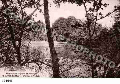 Ville de LIVETENSAOSNOIS, carte postale ancienne