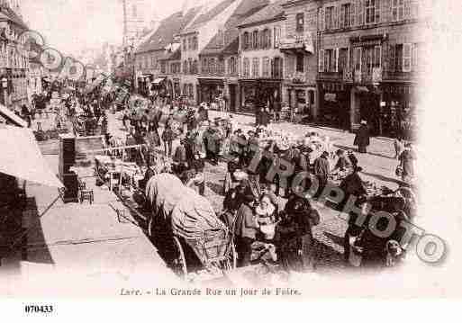 Ville de LURE, carte postale ancienne