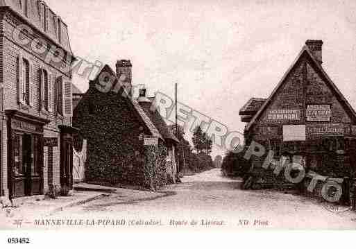 Ville de MANNEVILLELAPIPARD, carte postale ancienne