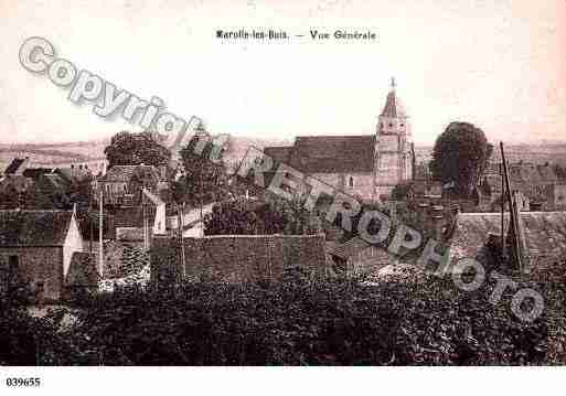 Ville de MAROLLESLESBUIS, carte postale ancienne