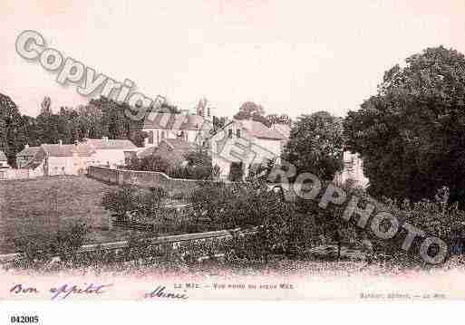 Ville de MEESURSEINE(LE), carte postale ancienne