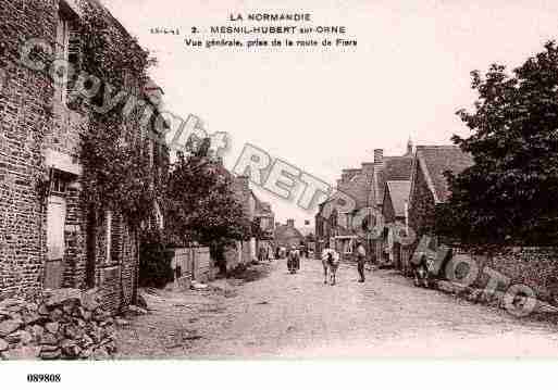 Ville de MENILHUBERTSURORNE, carte postale ancienne