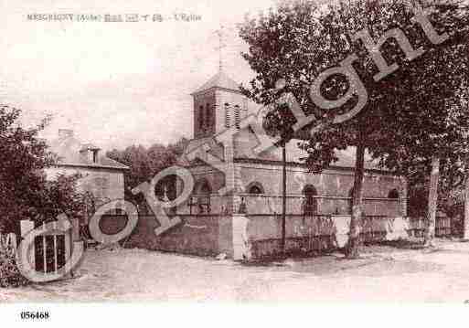 Ville de MESGRIGNY, carte postale ancienne