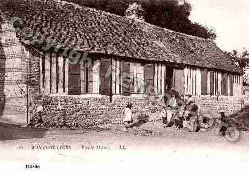 Ville de MONTIVILLIERS, carte postale ancienne