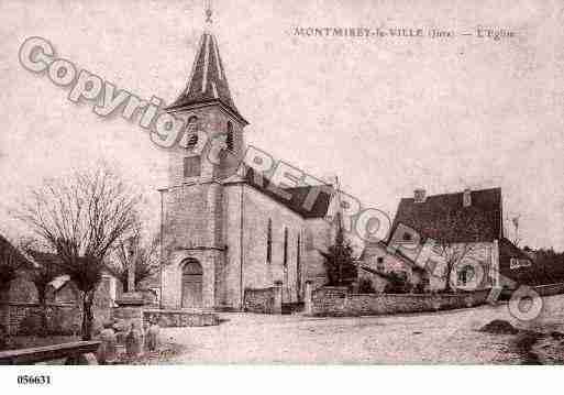 Ville de MONTMIREYLAVILLE, carte postale ancienne