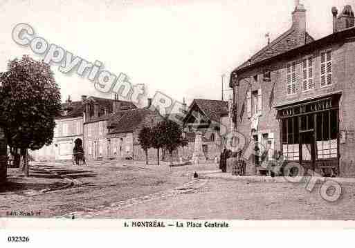 Ville de MONTREAL, carte postale ancienne