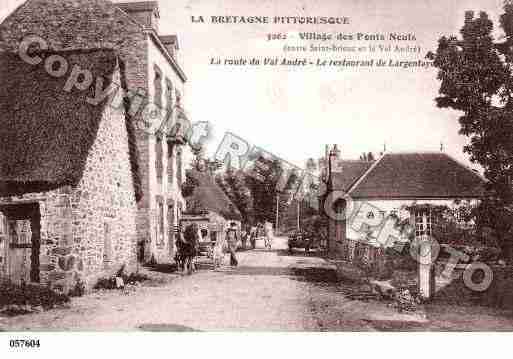 Ville de MORIEUX, carte postale ancienne