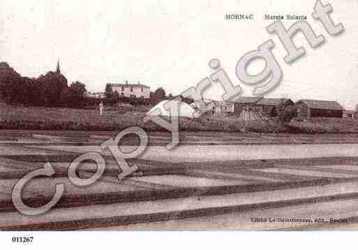 Ville de MORNACSURSEUDRE, carte postale ancienne