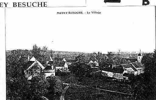 Ville de MOTEYBESUCHE, carte postale ancienne