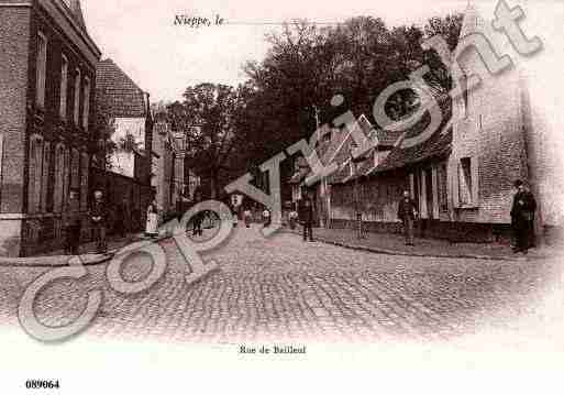 Ville de NIEPPE, carte postale ancienne