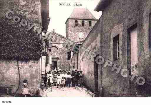 Ville de ONVILLE, carte postale ancienne