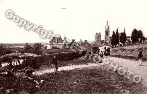 Ville de OUDON, carte postale ancienne