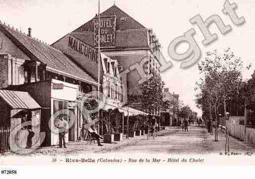 Ville de OUISTREHAM, carte postale ancienne