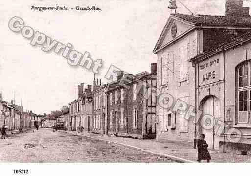 Ville de PARGNYSURSAULX, carte postale ancienne