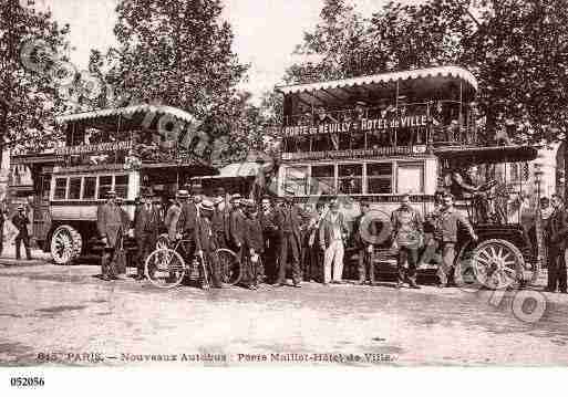 Ville de PARIS16, carte postale ancienne
