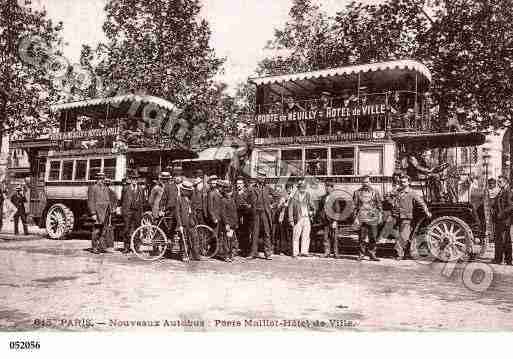 Ville de PARIS16, carte postale ancienne