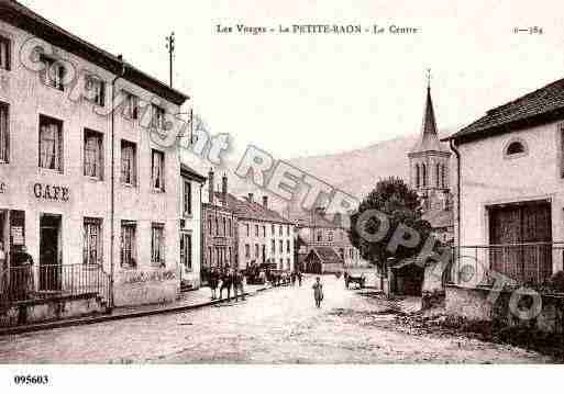 Ville de PETITERAON(LA), carte postale ancienne