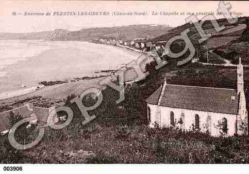 Ville de PLESTINLESGREVES, carte postale ancienne