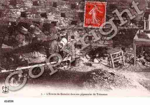 Ville de PLOUDALMEZEAU, carte postale ancienne