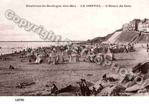 Ville de PORTEL(LE), carte postale ancienne