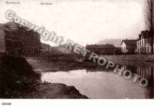 Ville de ROMBAS, carte postale ancienne