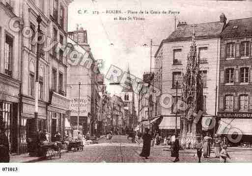 Ville de ROUEN, carte postale ancienne