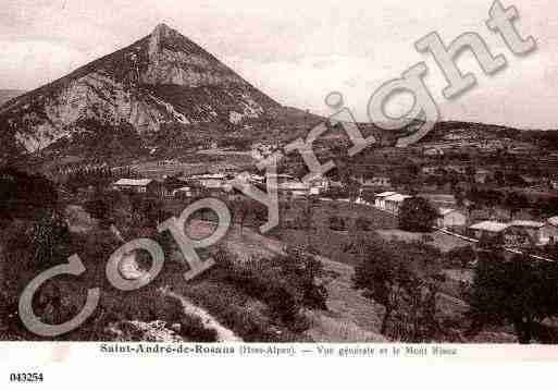 Ville de SAINTANDREDEROSANS, carte postale ancienne