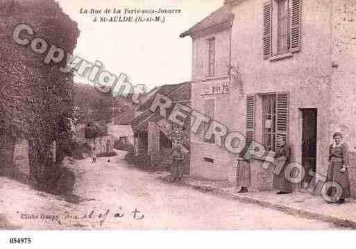 Ville de SAINTAULDE, carte postale ancienne