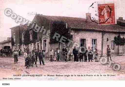 Ville de SAINTJEANLESBUZY, carte postale ancienne