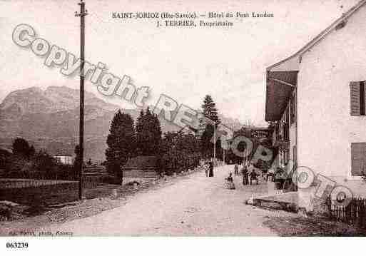 Ville de SAINTJORIOZ, carte postale ancienne