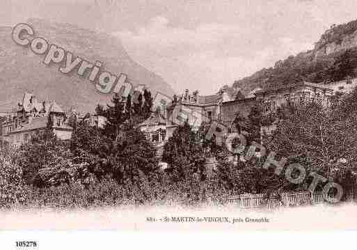 Ville de SAINTMARTINLEVINOUX, carte postale ancienne