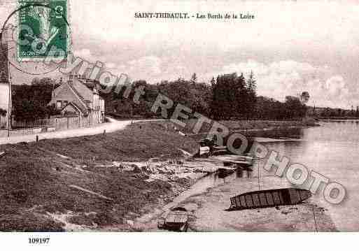 Ville de SAINTSATUR, carte postale ancienne