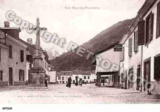 Ville de SAINTSAVIN, carte postale ancienne