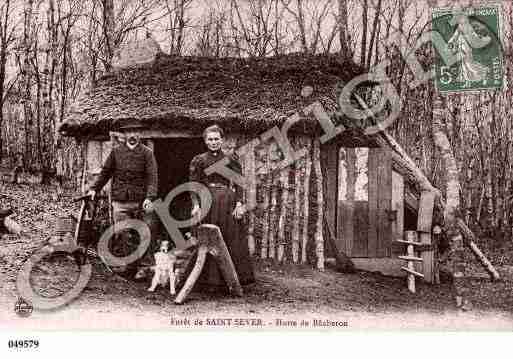 Ville de SAINTSEVERCALVADOS, carte postale ancienne