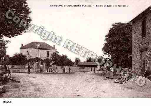 Ville de SAINTSULPICELEDUNOIS, carte postale ancienne