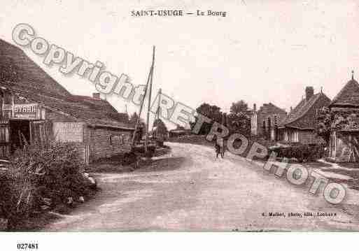 Ville de SAINTUSUGE, carte postale ancienne