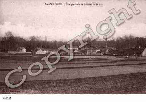 Ville de SAINTECOLOMBE, carte postale ancienne