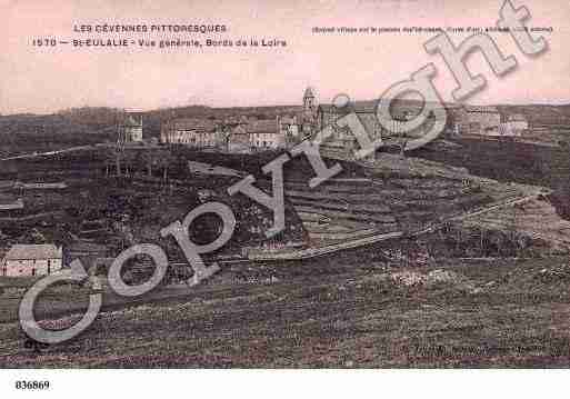 Ville de SAINTEEULALIE, carte postale ancienne