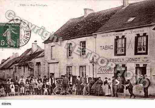 Ville de THIL, carte postale ancienne