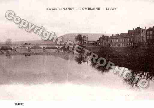 Ville de TOMBLAINE, carte postale ancienne