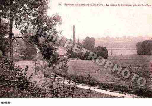 Ville de TOUILLON, carte postale ancienne