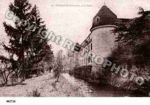 Ville de TRELINS, carte postale ancienne