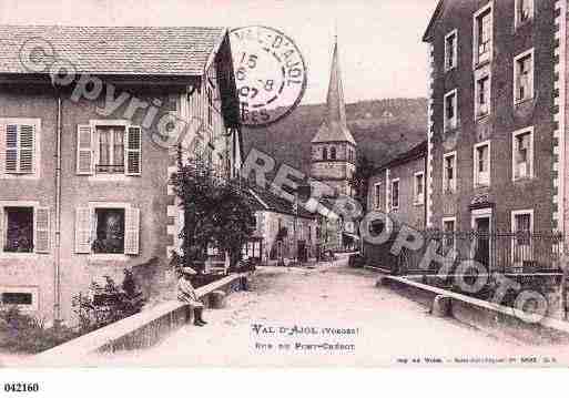 Ville de VALD'AJOL(LE), carte postale ancienne