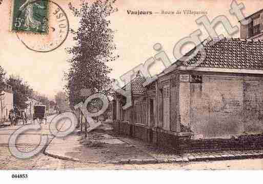 Ville de VAUJOURS, carte postale ancienne