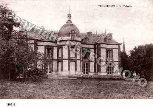 Ville de VERNEUSSES, carte postale ancienne