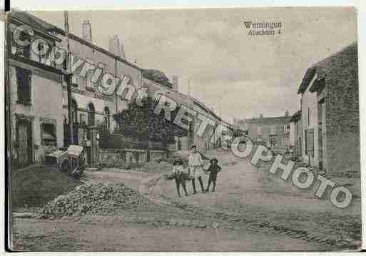 Ville de VERNY, carte postale ancienne