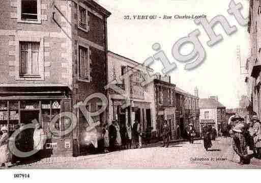 Ville de VERTOU, carte postale ancienne